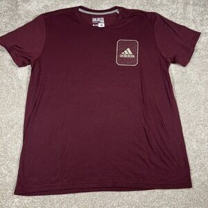 Adidas Climalite University of Denver Lacrosse‎ Shirt XL Maroon Tee